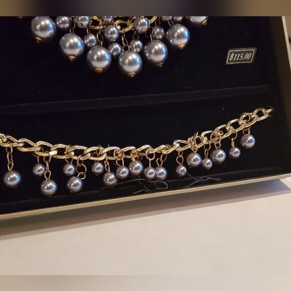 Bella Del Mar BNIB ~ STUNNING  SET Necklace Bracelet and Earrings - Picture 3 of 16